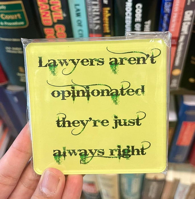 Coasters for Law Office