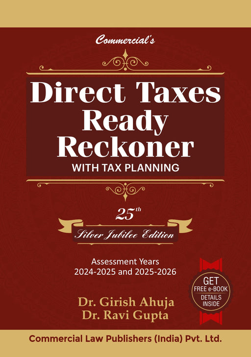 Combo - Income Tax Act | Income Tax Rules | Direct Taxes Ready Reckoner - 2024