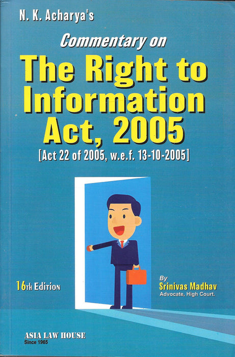 Commentary on Right to Information Act, 2005