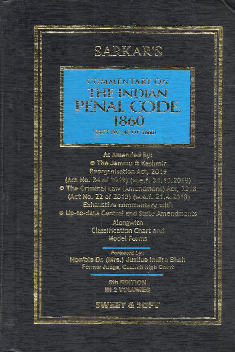 Commentary on the Indian Penal Code in 2 vols