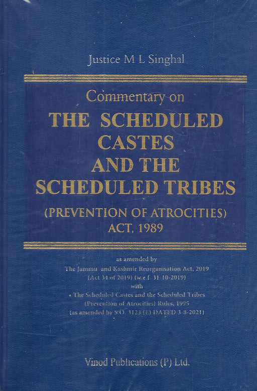 Commentary on the Scheduled Castes and The Scheduled Tribes Act