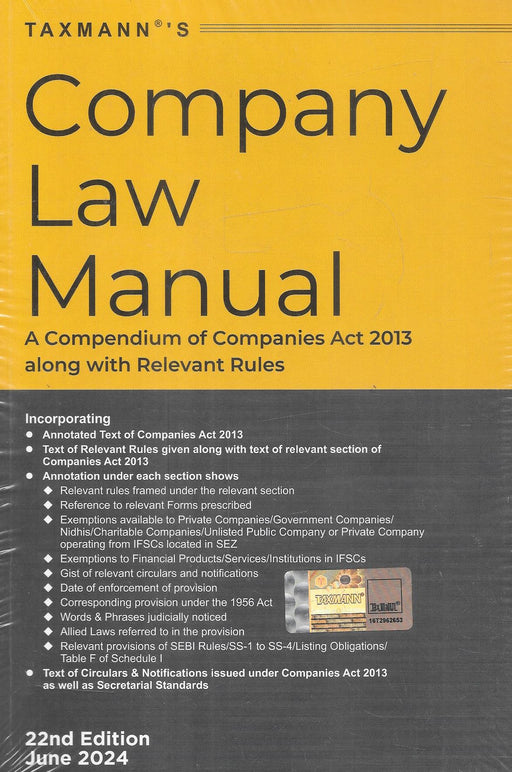 Company Law Manual