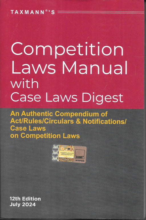 Competition Laws Manual with Case Laws Digest