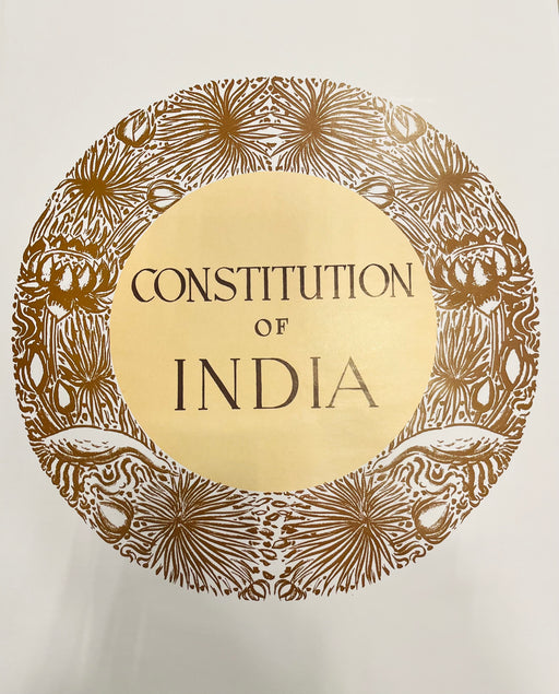 Constitution of India (Calligraphic and Illuminated Copy) [Hardcover]