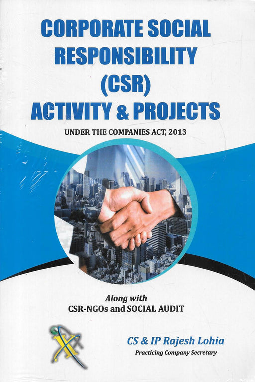 Corporate Social Responsibility ( CSR ) Activity & Projects Under The Companies Act , 2013