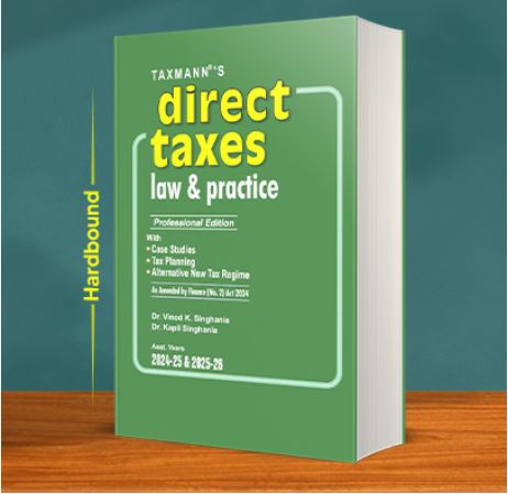 Direct Taxes Law & Practice | Professional Edition