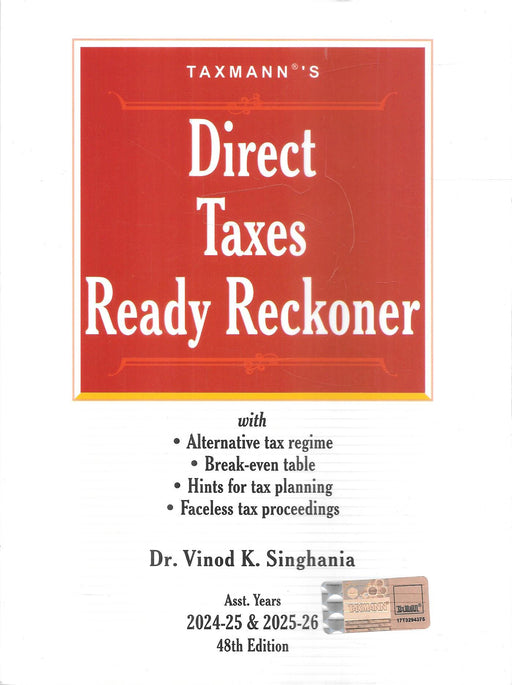 Direct Taxes Ready Reckoner 2024-25