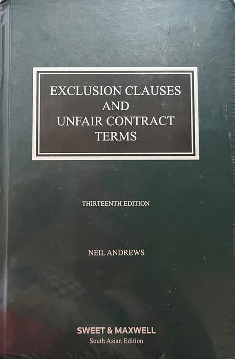 Exclusion Clauses and Unfair Contract Terms