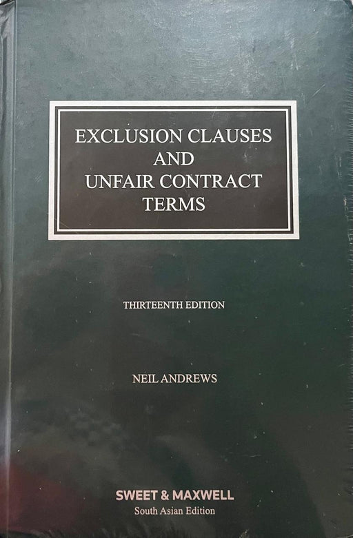 Exclusion Clauses and Unfair Contract Terms