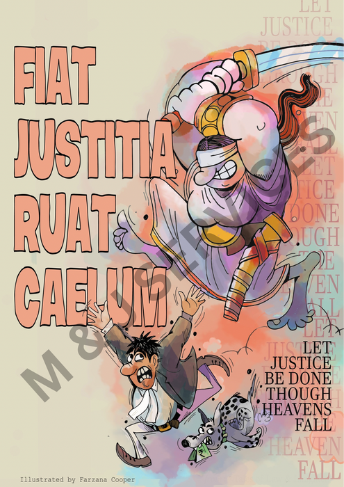 Fiat Justitia Ruat Caelum: Let Justice Be Done Though Heavens Fall - Poster