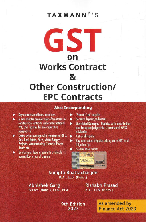 GST On Works Contract & Other Construction / EPC Contracts