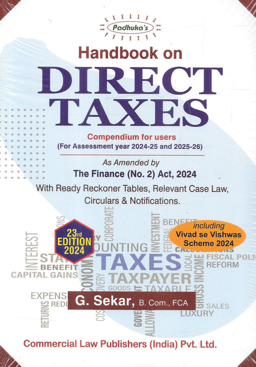 Handbook on Direct Taxes AY 2024-25 and 2025-26