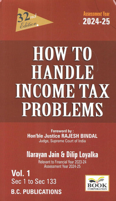 How to Handle Income Tax Problems in 2 vols AY 2024-2025