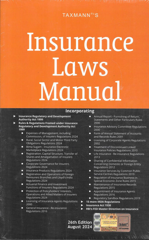 Insurance Laws Manual