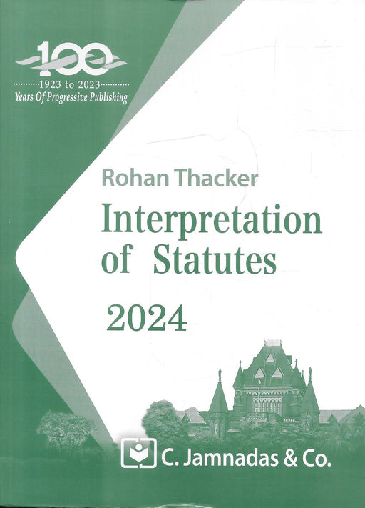 Interpretation of Statutes - Jhabvala Series