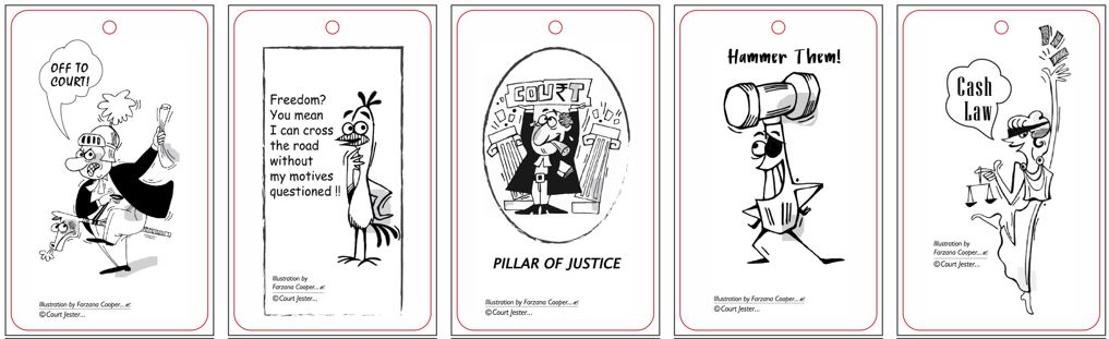 Justice Jingles - Themed key chains