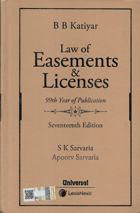 Law Of Easements & Licenses