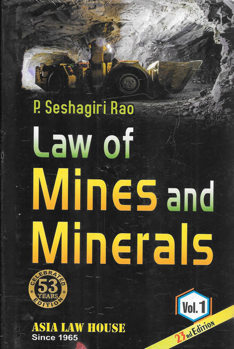 Law Of Mines And Minerals In 2 Volume