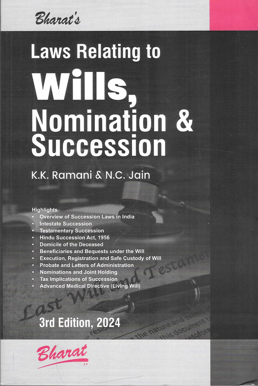 Law relating to Wills, Nomination & Succession