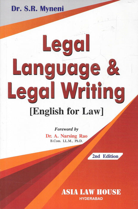 Legal Language & Legal Writing [English For Law]