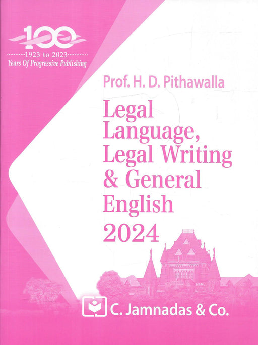 Legal Language, Legal Writing & General English - 3 years - The Jhabvala Series