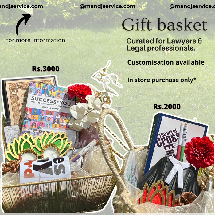 Legal Luxe: Customizable Gift Hampers for Lawyers & Law Professionals