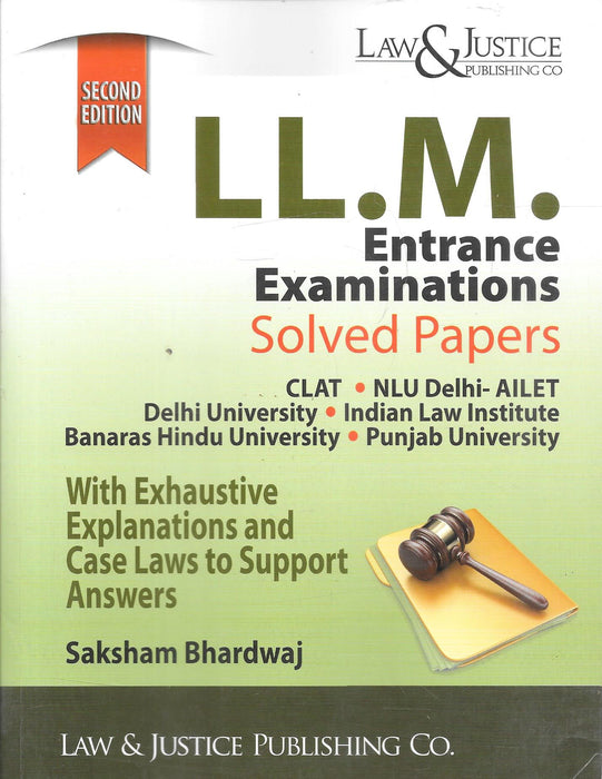 LL.M. Entrance Examinations - Solved Paper