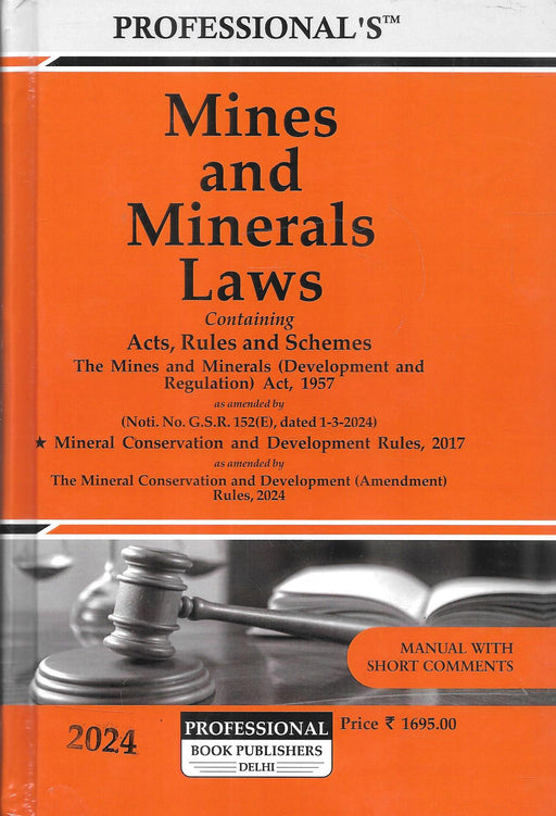 Mines And Minerals Laws - Manual