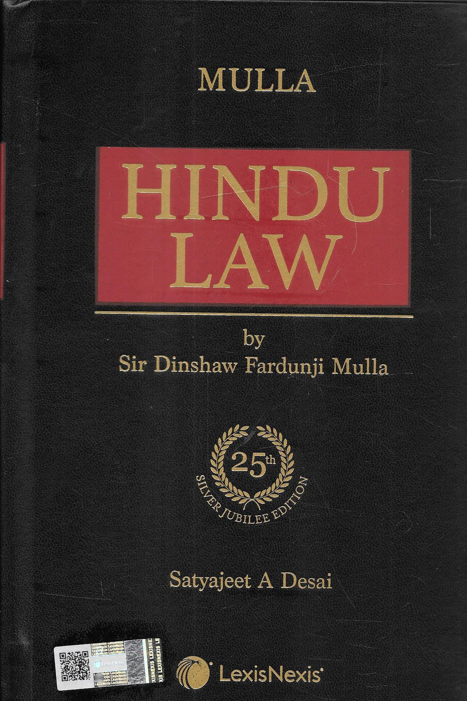 Mahal Law Mulla - Hindu Law – M&J Services - The Eclectic Law Bookstore