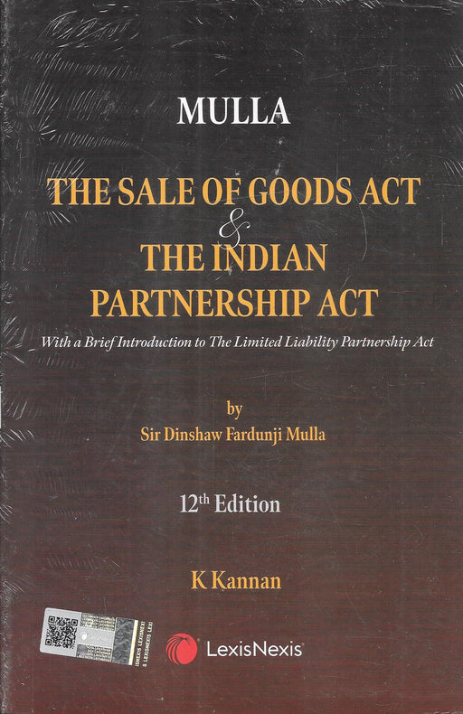 Mulla - The Sale of Goods Act and Indian Partnership Act