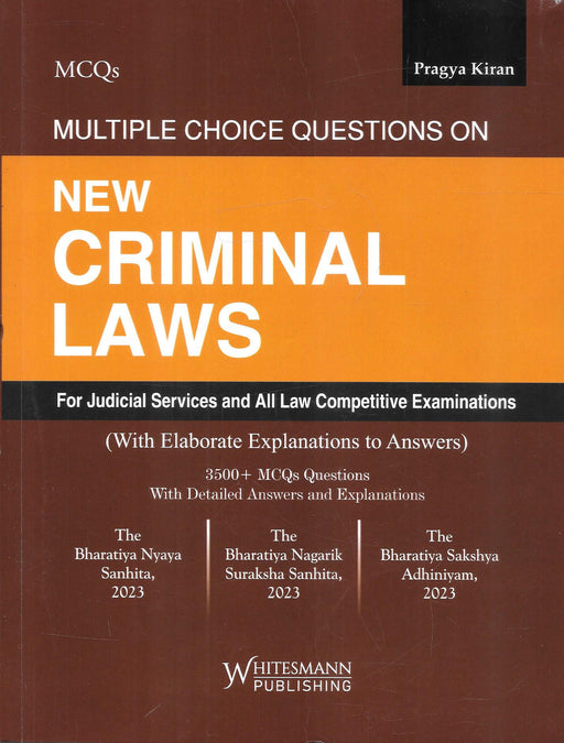 Multiple Choice Questions On New Criminal Laws