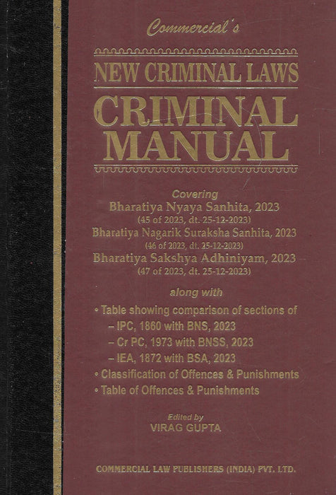 New Criminal Laws - Criminal Manual