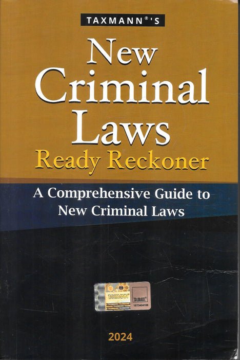 New Criminal Laws Ready Reckoner