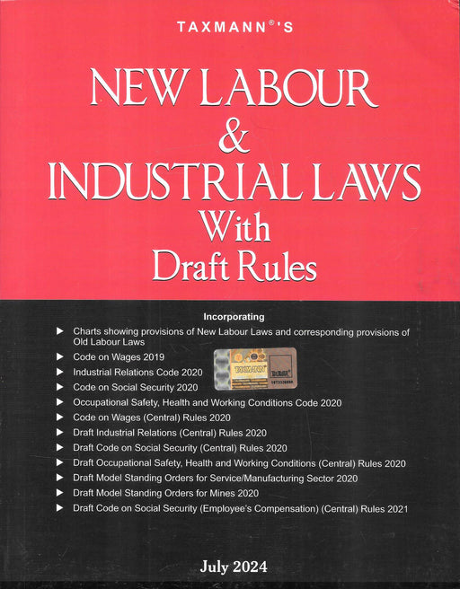 New Labour & Industrial Laws With Draft Rules