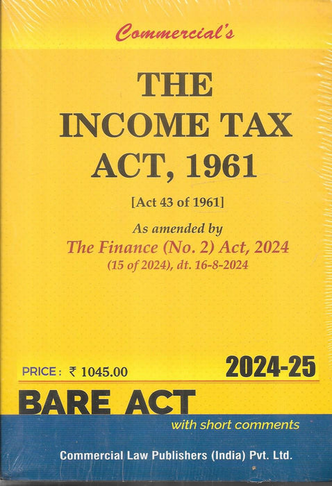 Pocket - Bare Act - Income Tax Act