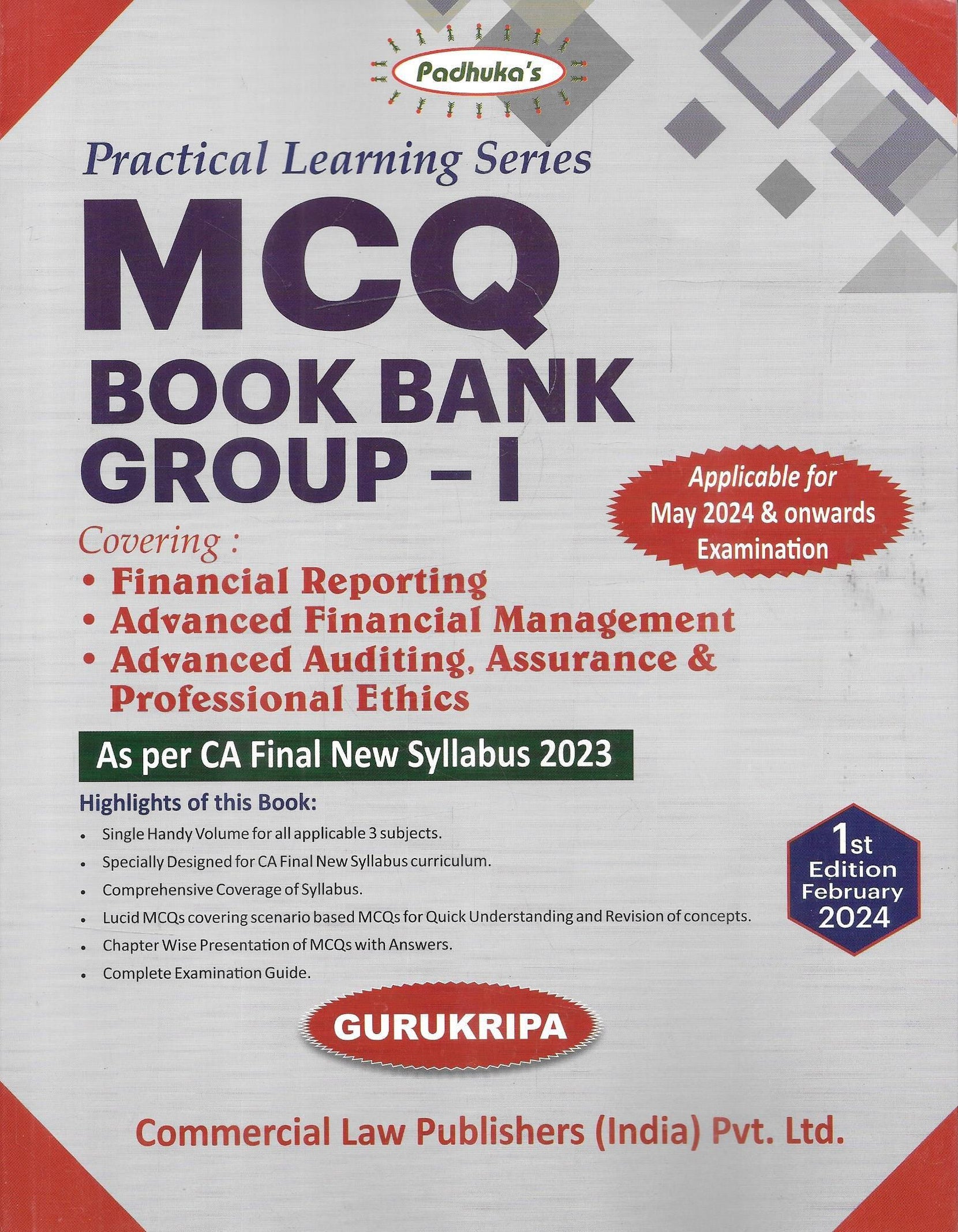 Practical Learning Book Practical Learning Series MCQ Book Bank Group-1 – M&J Services - The ...