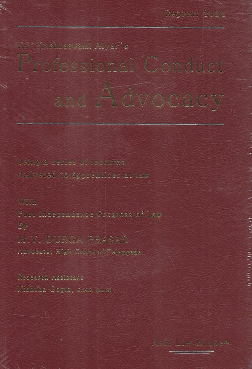 Professional Conduct And Advocacy