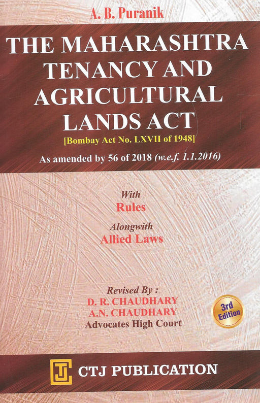 The Maharashtra Tenancy and Agricultural Lands Act