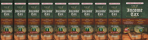 Sampath Iyengar's Law of Income Tax (13th Edition), 2022 Volumes 1 to 9