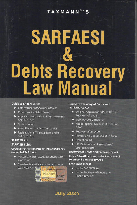 SARFAESI & Debts Recovery Law Manual