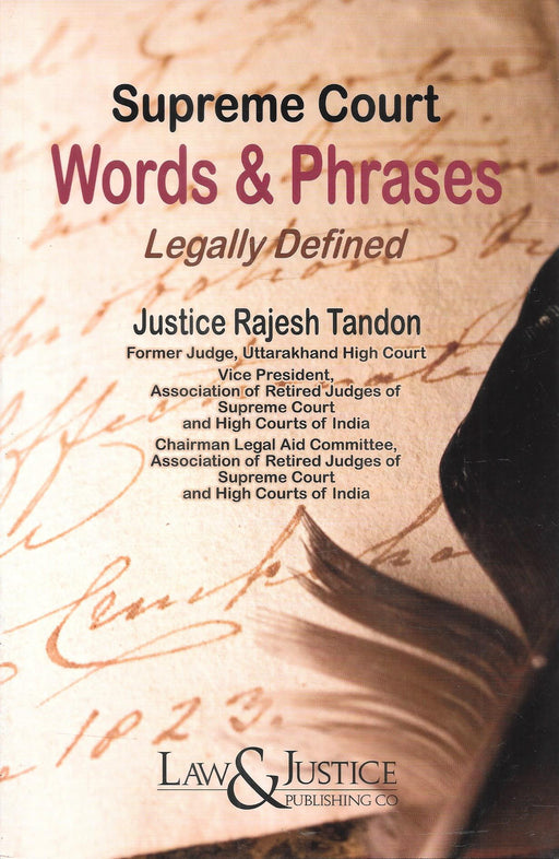 Supreme Court Words & Phrases Legally Defined