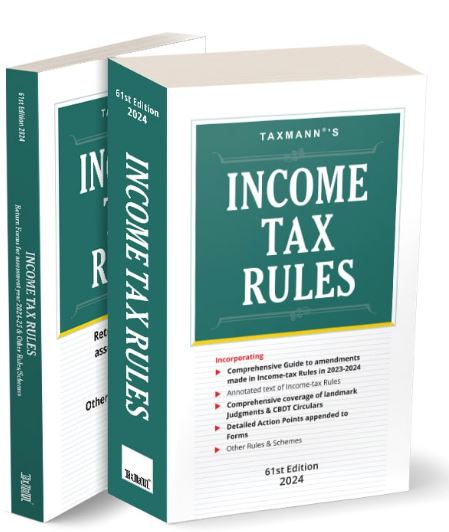 Taxmann's Income Tax Rules 2024