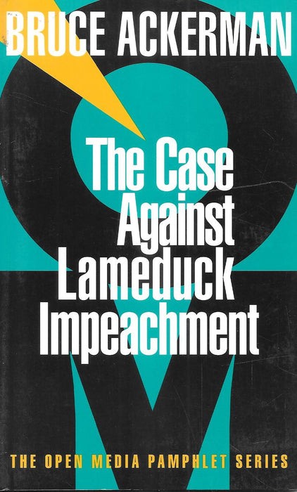 The Case Against Lameduck Impeachment