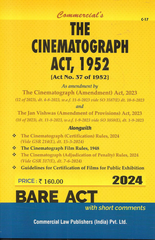 The Cinematograph Act, 1952