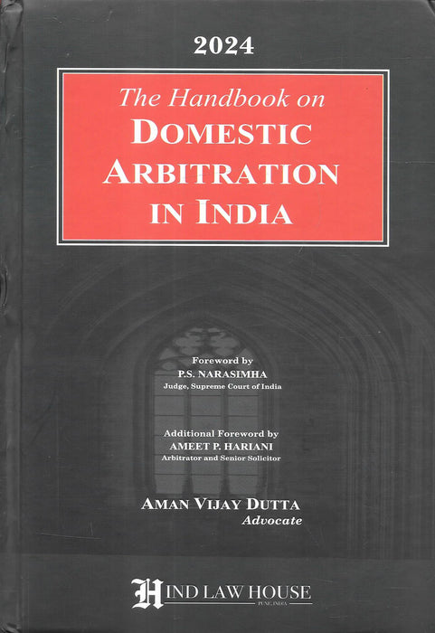 The Handbook on Domestic Arbitration in India