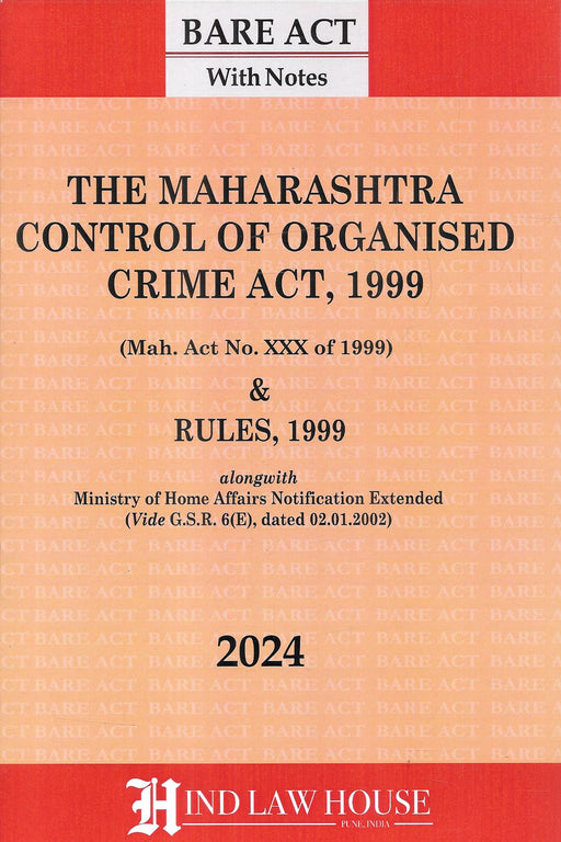 The Maharashtra Control Of Organised Crime Act, 1999