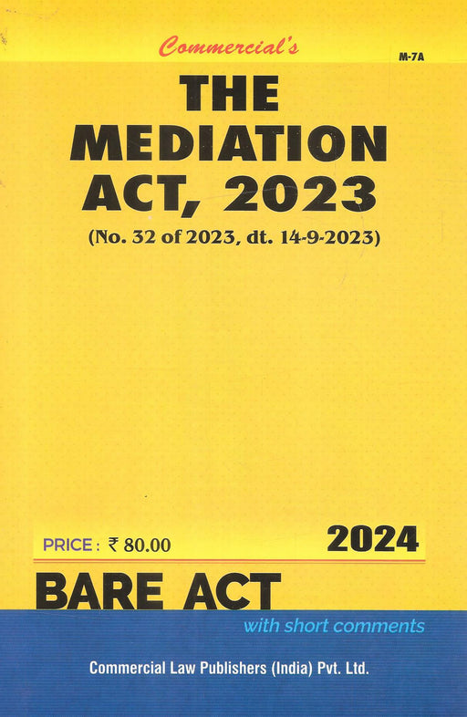 The Mediation Act, 2023