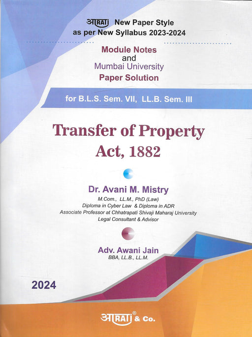 Transfer Of Property Act , 1882