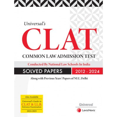 Universal’s CLAT Solved Papers 2012-2024