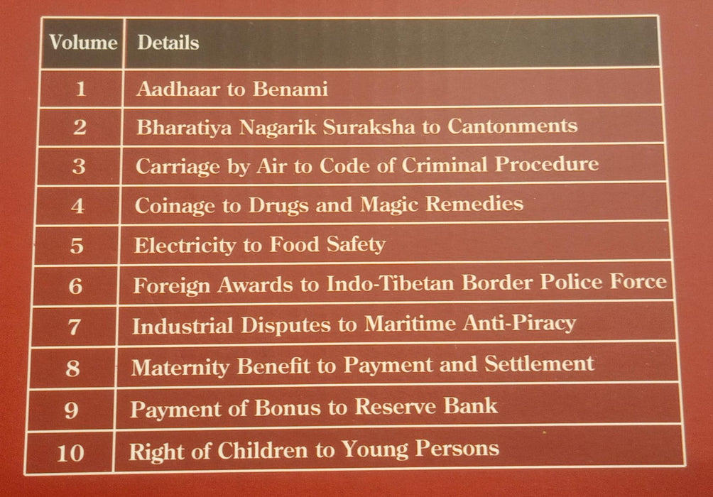 Universal’s Encyclopaedia of Important Criminal Acts & Rules 2024